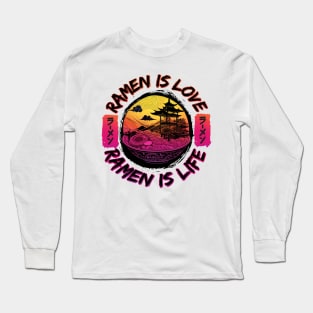 Ramen Appreciation Long Sleeve T-Shirt